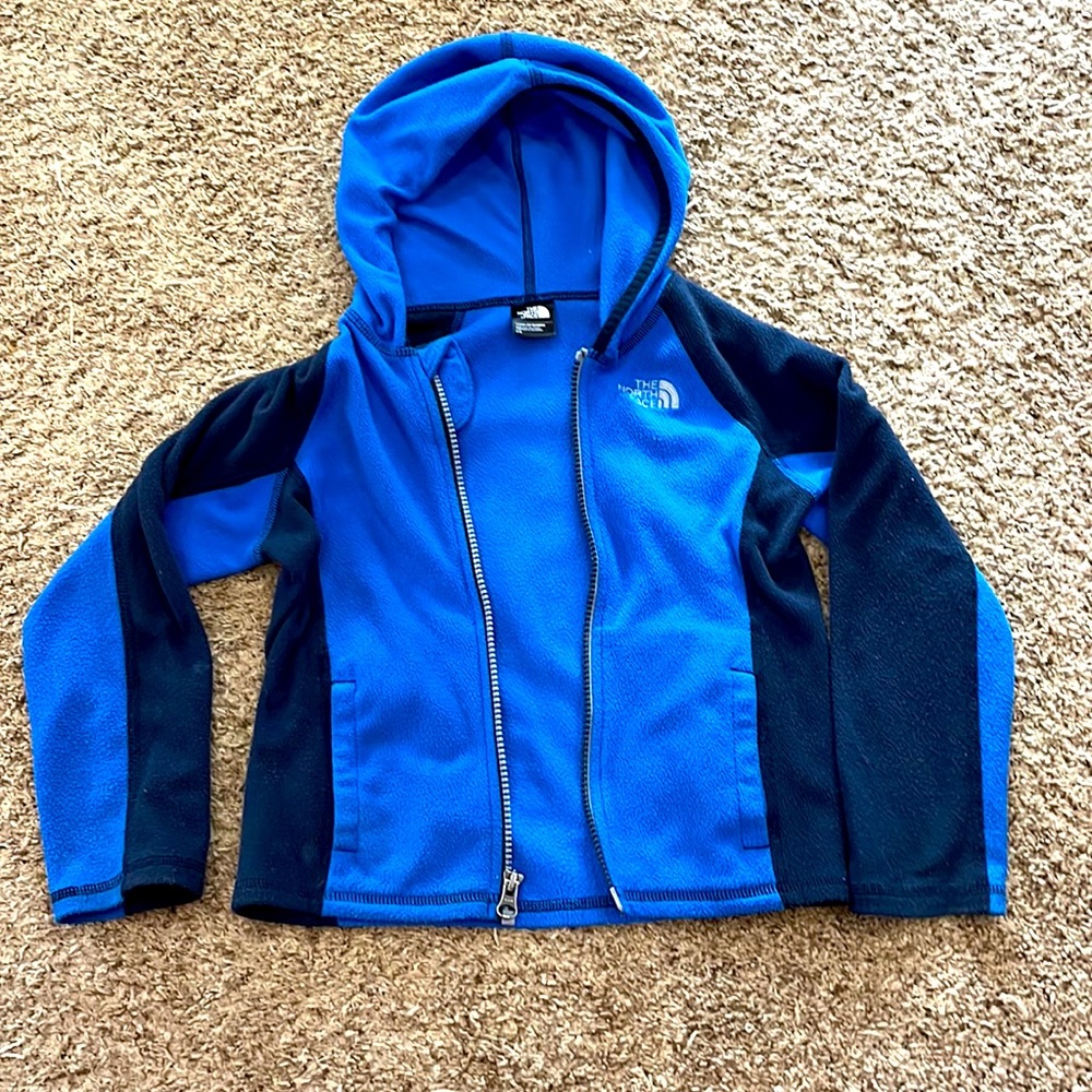 The North face boys hooded fleece jacket 5